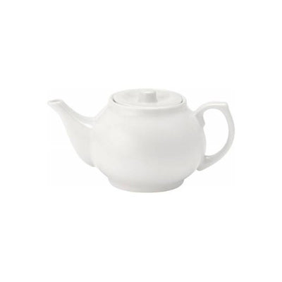 Pure White Porcelain Teapot 43cl / 15.1oz(Box Of 12)