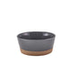 Genware Kava Dark Grey Stoneware Bowl 15.5cm (Box Of 6)