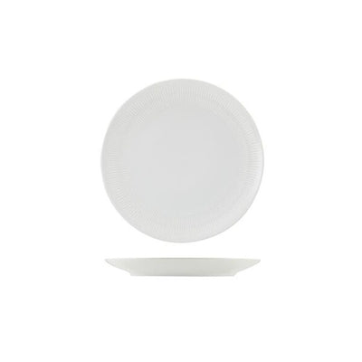 Incise Porcelain Solara Coupe Plate 20cm (Box Of 6)