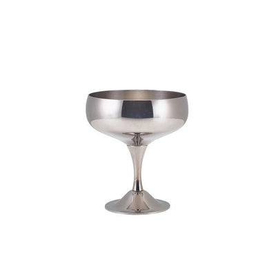 Genware Stainless Steel Coupe Glass 22cl/ 7.7oz