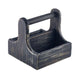 Small Wooden Table Caddy 15 X 15.3 X 15cm
