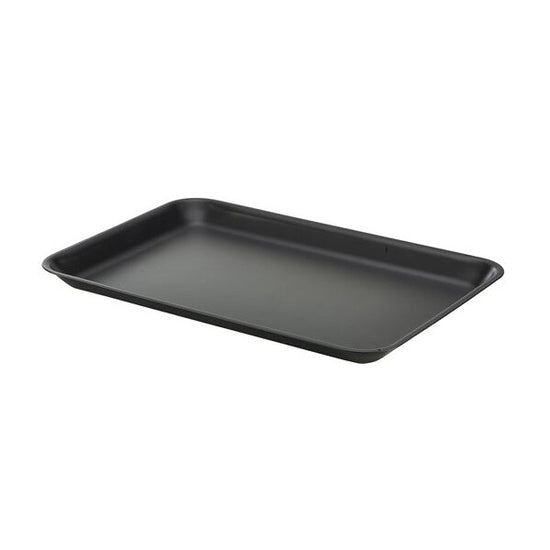 Galvanised Steel Tray Matt Black 31.5 x 21.5 x 2cm (Box Of 12)