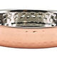 Copper Plated Hammered Presentation Plate 15 X 3cm (Box Of 12)