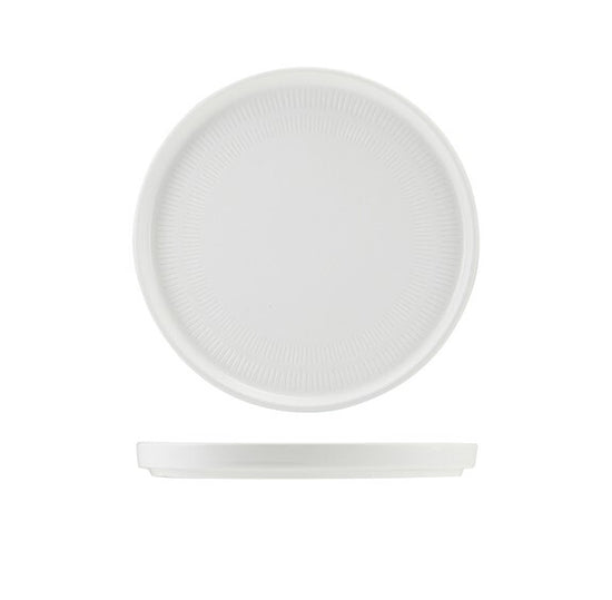 Incise Porcelain Solara Presentation Plate 20cm (Box Of 6)