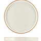 Genware Kava White Stoneware Presentation Plate 20cm (Box Of 6)
