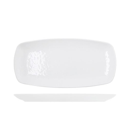 White Osaka Melamine Oblong Plate 35.5 x 19cm (Box Of 12)
