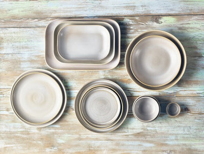 Terra Stoneware Antigo Barley Presentation Plate 21cm (Box Of 6)