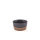 Genware Kava Black Stoneware Ramekin 7.5cl/ 2.5oz (Box Of 12)