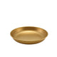 Genware Gold Vintage Steel Coupe Plate 24cm (Box Of 12)