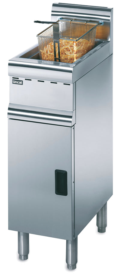 Lincat J5/n Free Standing Natural Gas Single Tank Fryer 12ltr With 1 Basket 11.4kw