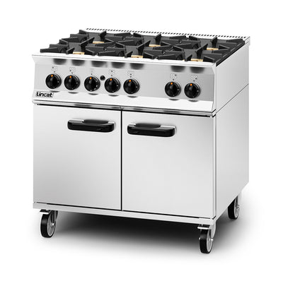 Lincat Og8002/p 6 Burner Propane Gas Oven Range