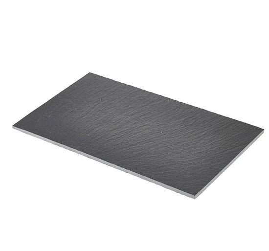 Slate Platter Straight Edge 26.5 x 16 x 0.5cm (Box Of 6)