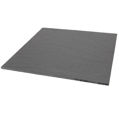 Slate Platter Straight Edge 28 x 28 x 0.5cm (Box Of 6)