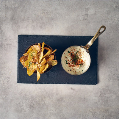Slate Platter Natural Edge 32 x 18 x 0.5cm (Box Of 6)