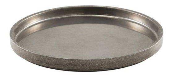 Genware Vintage Steel Presentation Plate 26.5cm (Box Of 6)