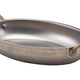 Oval Dish Vintage Steel 20.75 x 15.75cm (Box Of 6)
