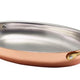 Oval Dish Copper Plated 30cm x 21cm x 4cm (L x W x H) (Box Of 3)