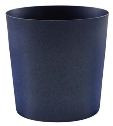 Genware Metallic Blue Serving Cup 8.5 x 8.5cm (Box Of 12)