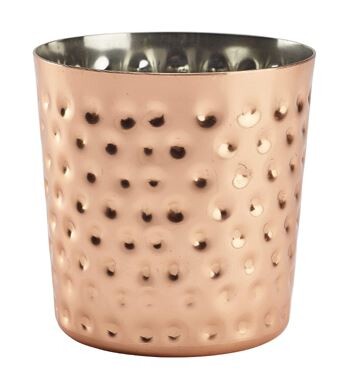 Hammered Serving Cup 40cl / 14.1oz / 8.5cm (Box Of 12)