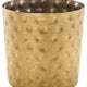 Vintage Steel Hammered Serving Cup Gold 8.5 X 8.5cm 40cl / 14oz (Box Of 12)