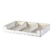 White Wash Wooden Display Crate 53 x 32 x 8cm (L x W x H)