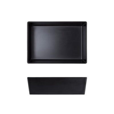 Tokyo Melamine Salad Box 20.5 x 14.5 x 6cm Black (Box Of 6)