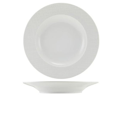 Incise Porcelain Lavara Winged Pasta Bowl 28.5cm (Box Of 6)
