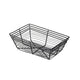 Rectangular Wire Basket Black 23cm x 15cm x 7.5cm (Box Of 6)