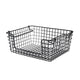 Genware Black Wire Open Sided Display Basket GN 1/2 31.5cm x 25.5cm x 12cm