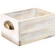 White Wash Acacia Wood Display Drawer 21.5cm x 15cm x 11cm