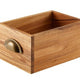 Natural Acacia Wood Display Drawer 21.5cm x 15cm x 11cm