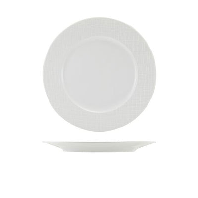 Incise Porcelain Lavara Winged Plate 25.5cm (Box Of 6)