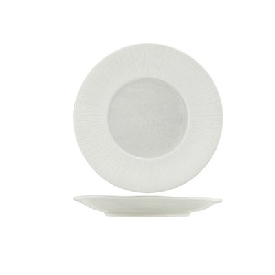 Incise Porcelain Lucine Winged Plate 23cm (Box Of 6)