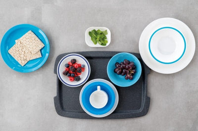 Harfield Polypropylene Paturel Tray 1/2 GN / 43.5cm x 31cm (382)