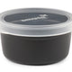 Harfield Black Bowl With Clear Lid 500ml (A697bla)