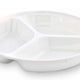 Harfield Polycarbonate 3 Compartment Deep Plate 25.5cm (431)