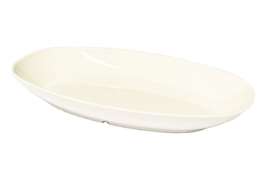 Harfield Polycarbonate Deep Oval Dish 25.2cm x 14.4cm x 3.1cm (1066)