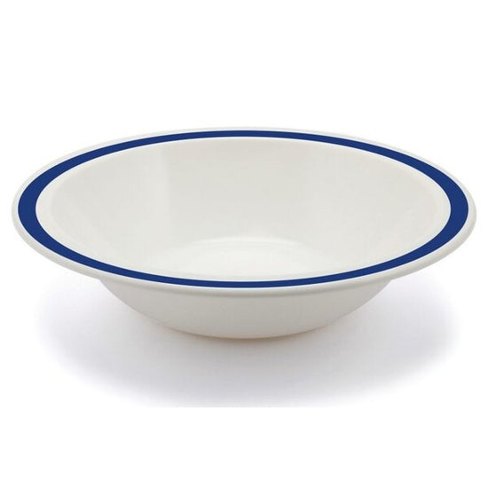 Harfield Duo Polycarbonate Bowl 15cm With Solid Colour Rim (149)
