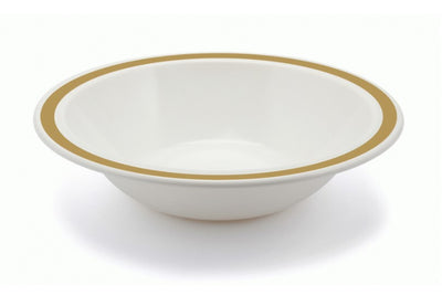 Harfield Duo Polycarbonate Bowl 17.3cm With Solid Colour Rim (026)