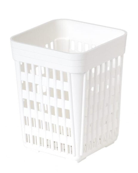 Harfield Polypropylene Square Cutlery Holder 11cm x 11cm x 14cm (476)