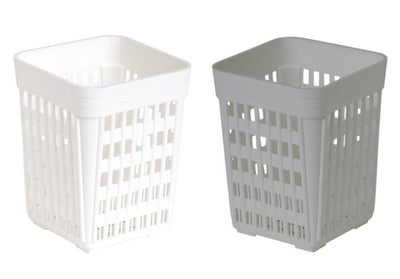 Harfield Polypropylene Square Cutlery Holder 11cm x 11cm x 14cm (476)