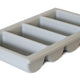Harfield Polypropylene 4 Compartment Cutlery Tray 53cm x 32.5cm x 10cm (298)