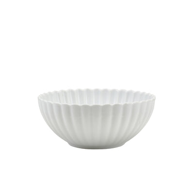 Incise Porcelain Scalloped Side Bowl 13cm (Box Of 6)