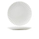 Incise Porcelain Scalloped Coupe Plate 30cm (Box Of 6)