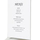 Acrylic Menu Holder A Size
