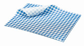 Greaseproof Paper 25cm X 20cm (Box Of 1000) Red Gingham