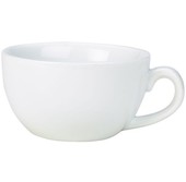 Genware Porcelain Bowl Shaped Espresso Cup 9cl