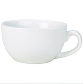 Genware Porcelain Bowl Shaped Cup Large 34cl