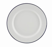 Enamel Tableware Wide Rim Plate 20cm