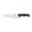 Smithfield 20cm Deep Blade Cooks Knife Black Samprene Handle